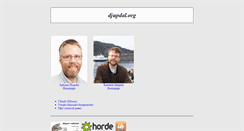 Desktop Screenshot of djupdal.org
